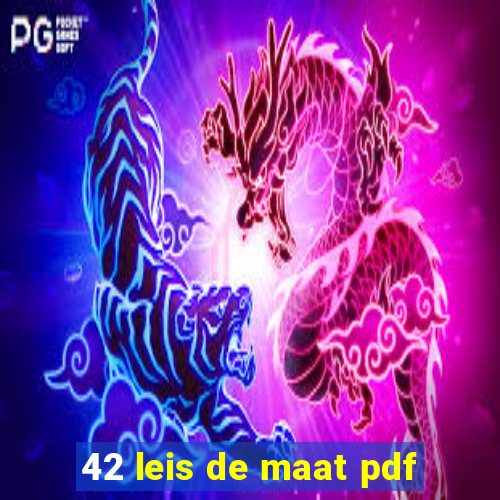 42 leis de maat pdf